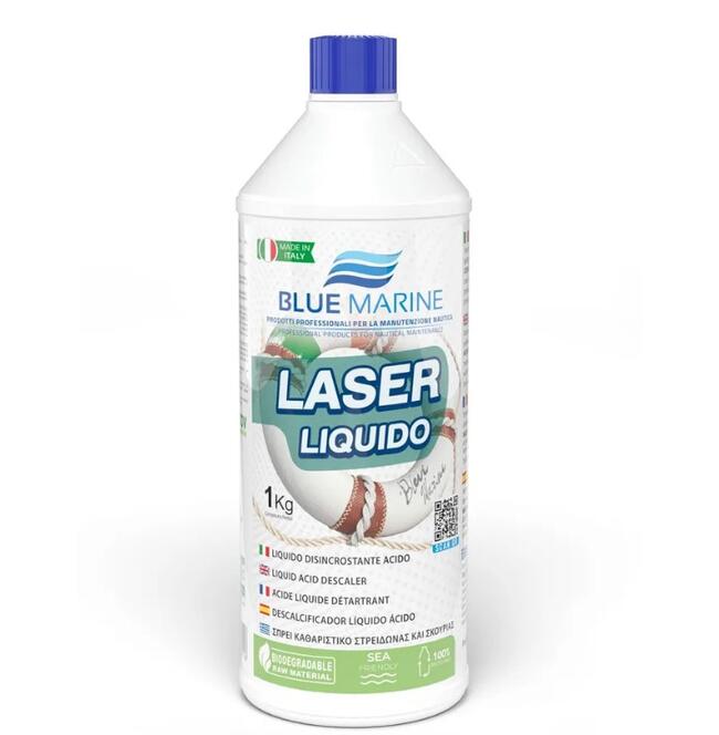 Disincrostante Acido Liquido Laser Blue Marine